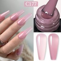 Born Pretty Pro UV/LED HEMA FREE gél lakk 15 ml - C177 - Meringue Rosette