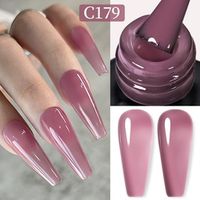 Born Pretty Pro UV/LED HEMA FREE gél lakk 15 ml - C179 - Jelly Purple