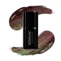 SEMILAC UV/LED Gél Lakk 7ml - 824 - Cat Eye - Digital Red