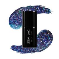 SEMILAC UV/LED Gél Lakk 7ml - 826 - Cat Eye - Virtual Blue