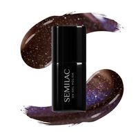 SEMILAC UV/LED Gél Lakk 7ml - 827 - Cat Eye - AI Brown