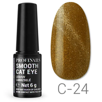 Profinails Smooth Cat Eye LED/UV lakkzselé 6gr C-24