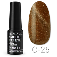 Profinails Smooth Cat Eye LED/UV lakkzselé 6gr C-25