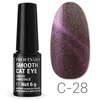 Profinails Smooth Cat Eye LED/UV lakkzselé 6gr C-28