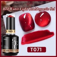 BORN PRETTY PRO UV/LED gél lakk 15 ml - T071 - Red Cat Magnetic Gel