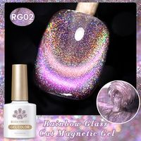 Born Pretty Cat Magnetic UV/LED gél lakk 10 ml - RG02