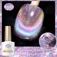 Born Pretty Cat Magnetic UV/LED gél lakk 10 ml - RG03