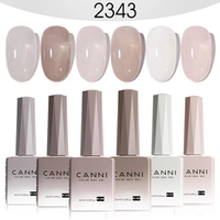 CANNI HEMA FREE UV/LED gél lakk szett 6x9ml - 2343