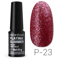 Profinails Platina Glimmer LED/UV lakkzselé 6gr P-23