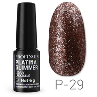 Profinails Platina Glimmer LED/UV lakkzselé 6gr P-29