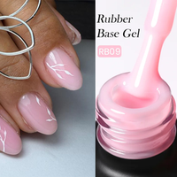 Born Pretty Pro HEMA FREE Rubber Base Gel 15 ml - RB09