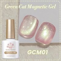 BORN PRETTY Green Cat Magnetic UV/LED gél lakk 10 ml - GCM01