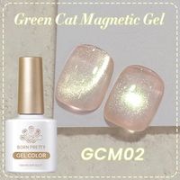 BORN PRETTY Green Cat Magnetic UV/LED gél lakk 10 ml - GCM02