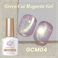 BORN PRETTY Green Cat Magnetic UV/LED gél lakk 10 ml - GCM04