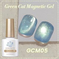 BORN PRETTY Green Cat Magnetic UV/LED gél lakk 10 ml - GCM05