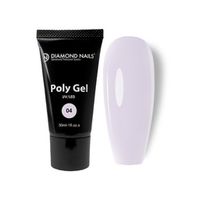 Diamond Nails PolyGel 04 - Milky Violet - 30ml