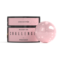 MAKEAR Challengel Builder Gel 15ml - No.HG14 Rose Shimmer