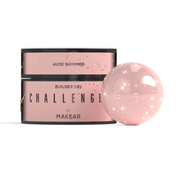 MAKEAR Challengel Builder Gel 15ml - No.HG16 Nude Shimmer