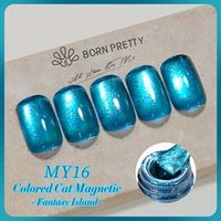 Born Pretty Cat Magnetic UV/LED gél lakk 10 ml - MY16 - Fantasy Island 