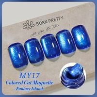 Born Pretty Cat Magnetic gél lakk 10 ml - MY017 - Fantasy Island