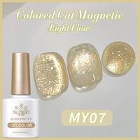Born Pretty Cat Magnetic UV/LED gél lakk 10 ml - MY07 - Light Flow
