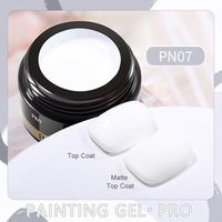 BORN PRETTY PRO Painting Gel 5 ml - PN07 - White