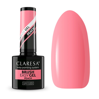 CLARESA UV/LED Brush Easy Gel 5g - Peach