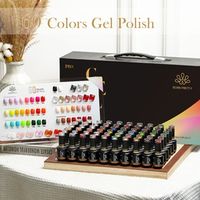 BORN PRETTY Pro UV/LED gél lakk szett - 60 szín + base és top gélek