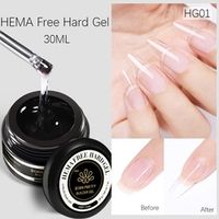 BORN PRETTY PRO Hard Gel építőzselé 30 ml - HG01 - Clear