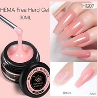 BORN PRETTY PRO Hard Gel építőzselé 30 ml - HG07 - Jade Pink