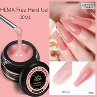 BORN PRETTY PRO Hard Gel építőzselé 30 ml - HG10 - Rococo Rose