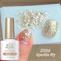 Born Pretty UV/LED gél lakk 10 ml - SG06 - Sparkle Fly