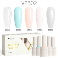 Venalisa 5 db-os UV/LED Gél lakk szett - 5x10 ml - V2502