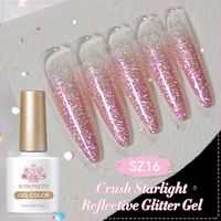 Born Pretty UV/LED gél lakk 10 ml - SZ16 - Crush Starlight