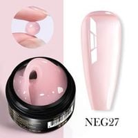 Born Pretty  Pro fixálásmentes gyurmazselé 15 ml -  NEG27 - Áttetsző
