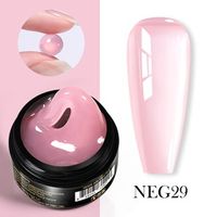 Born Pretty  Pro fixálásmentes gyurmazselé 15 ml -  NEG29 - Áttetsző