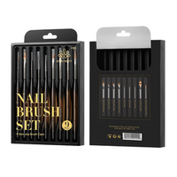 BORN PRETTY PRO ecset szett - 9 db