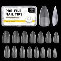 BORN PRETTY Soft Gel Tip 300 db/box - Mandula