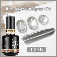 BORN PRETTY PRO UV/LED gél lakk 15 ml - T075 - Water Light Cat Magnetic
