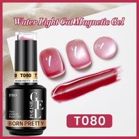 BORN PRETTY PRO UV/LED gél lakk 15 ml - T080 - Water Light Cat Magnetic