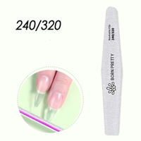 Born Pretty reszelő 240/320 - 4 mm - 1db