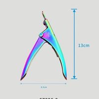 Born Pretty Rainbow tipvágó csipesz