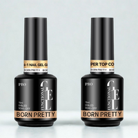 Born Pretty PRO - 8in1 Glue Gel + Super Top Coat - 2x15 ml