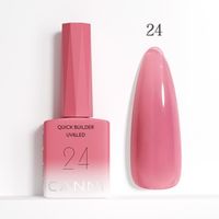 CANNI HEMA FREE Quick Builder Gel - 9 ml - X24 Pinky Cover