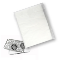 Eldobható szűrőlap duplaventillátoros asztali porelszívóhoz - 30db/csomag