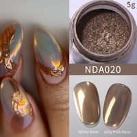 White Pearl Nail Art Powder - NDA020