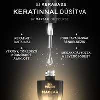 MAKEAR Hema Free Keratin Base 15 ml - Clear