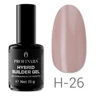 Profinails Hybrid LED/UV Builder Gél 15 g No.H-26