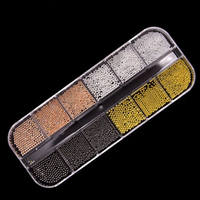 Szórógyöngy mix - arany / rosegold / fekete /ezüst