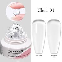 Born Pretty gyurmazselé és építőzselé 60 g - No.01 - Clear